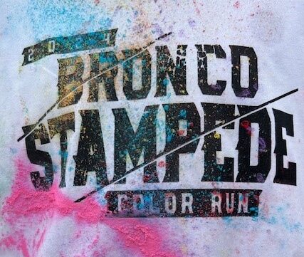Featured image for “Bronco Stampede Color Run”